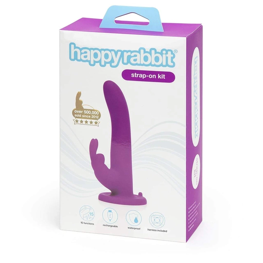 Lovehoney Ltd Happy Rabbit Vibrating Strap-On Harness Set Dildos 8 Lovehoney Ltd Happy Rabbit Vibrating Strap-On Harness Set Dildos