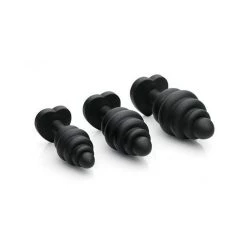 Xr LLC Heart Gem Silicone Anal Plug Set