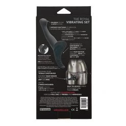 California Exotic Novelties Dildos Her Royal Harness Crotchless Vibrating Set