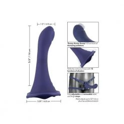 California Exotic Novelties Her Royal Harness ME2 Thumper Set With Vibrating Probe 14 California Exotic Novelties Her Royal Harness ME2 Thumper Set With Vibrating Probe