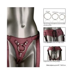 California Exotic Novelties Strap On & Harnesses Her Royal Harness The Regal Queen