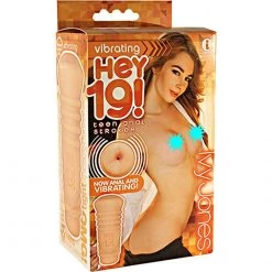 Icon Brands INC Male Masturbators Hey 19 Vibrating Teen Anal Stroker