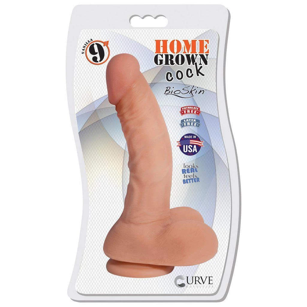 Curve Novelties Dildos Home Grown 9 Bioskin Dildo 6 Curve Novelties Dildos Home Grown 9 Bioskin Dildo