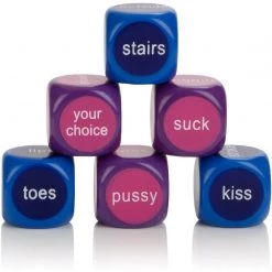 California Exotic Novelties Hot & Spicy Party Dice Game Adult Sex Games