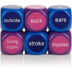 California Exotic Novelties Hot & Spicy Party Dice Game Adult Sex Games