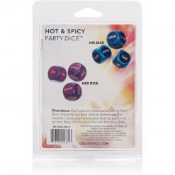California Exotic Novelties Hot & Spicy Party Dice Game Adult Sex Games