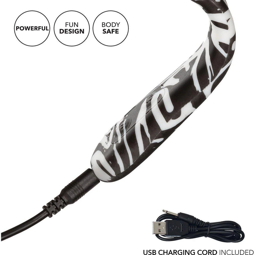 California Exotic Novelties Hype Flexi Vibrating Wand 8 California Exotic Novelties Hype Flexi Vibrating Wand