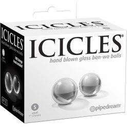 Pipedream Products Icicles Glass Ben Wa Balls Sex Toys 15 Pipedream Products Icicles Glass Ben Wa Balls Sex Toys