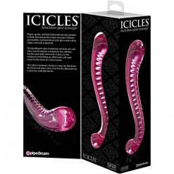 Pipedream Products Icicles Hand Blown Glass G-spot Dildo