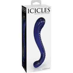 Pipedream Products Icicles Hand Blown Glass G-spot Dildo