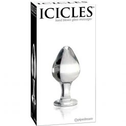 Pipedream Products Icicles No. 25 Glass Butt Plug 13 Pipedream Products Icicles No. 25 Glass Butt Plug