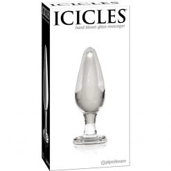 Pipedream Products Anal Sex Toys Icicles No. 26 Glass Butt Plug