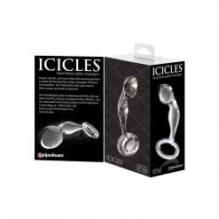 Pipedream Products Icicles No. 46 Hand Blown Glass Butt Plug