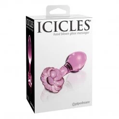Pipedream Products Icicles No. 48 Butt Plug - Pink Anal Sex Toys