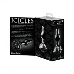 Pipedream Products Anal Sex Toys Icicles No. 77 Princess Anal Plug