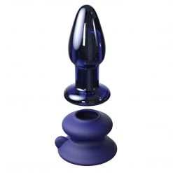 Pipedream Closeouts Icicles No. 85 Vibrating Glass Plug Anal Sex Toys