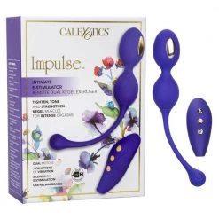 California Exotic Novelties Ben Wa Balls Impulse Intimate E-Stim Remote Dual Kegel Exerciser