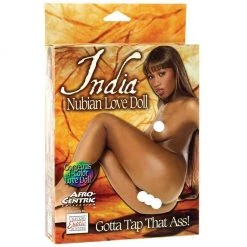 California Exotic Novelties Male Masturbators India Nubian Love Doll - Brown