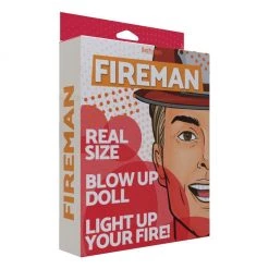 Hott Products Inflatable Sexy Fireman Love Doll Male Masturbators