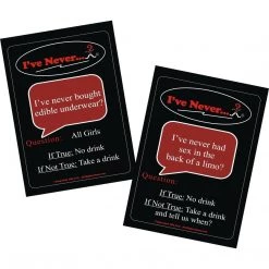 Ini LLC I've Never Bar Cards 10 Ini LLC I've Never Bar Cards