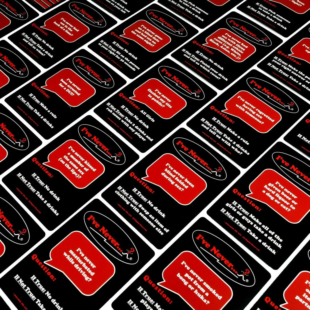 Ini LLC I've Never Bar Cards 7 Ini LLC I've Never Bar Cards