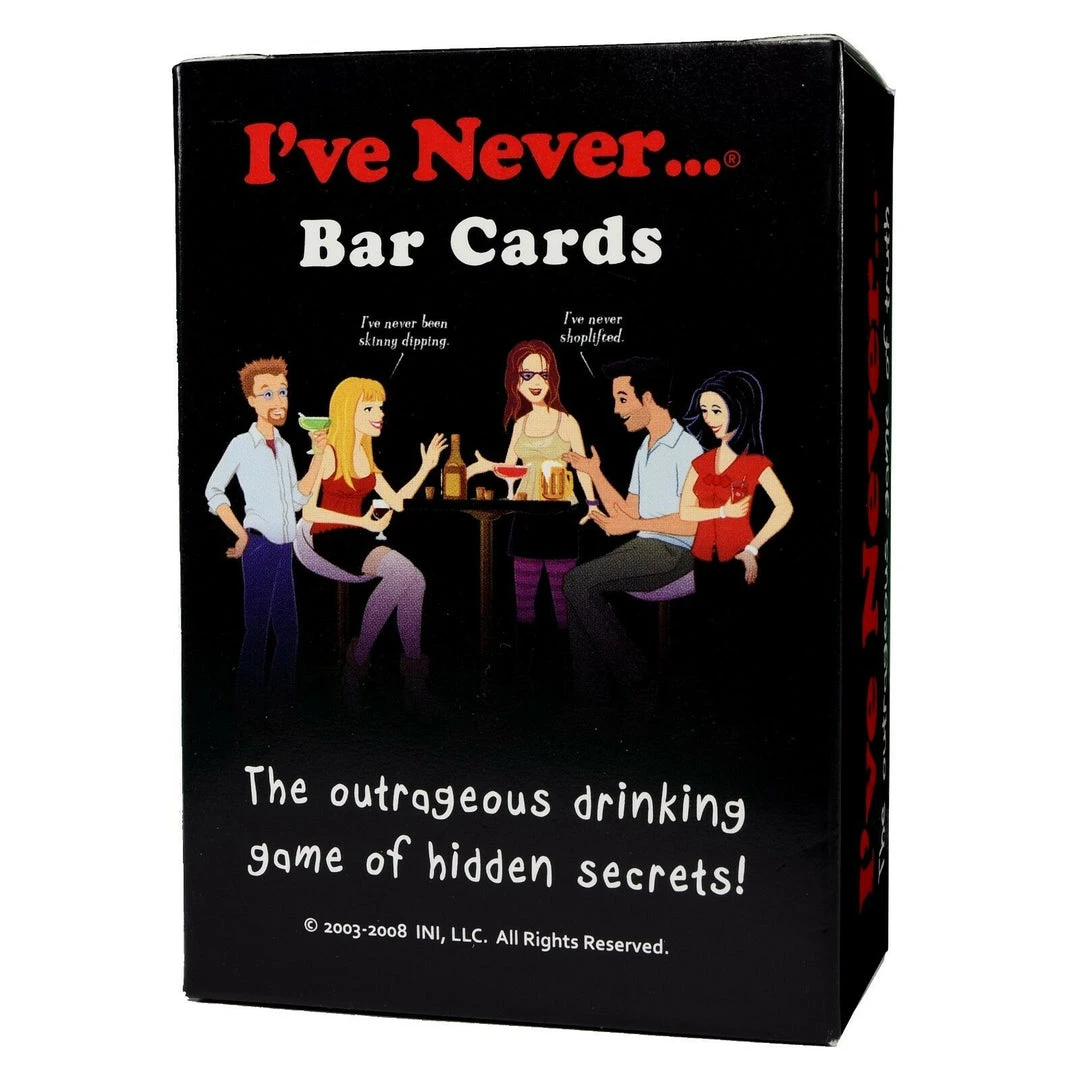 Ini LLC I've Never Bar Cards 3 Ini LLC I've Never Bar Cards