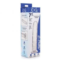 Curve Novelties Jock C-thru 7 Inch Slim Dildo