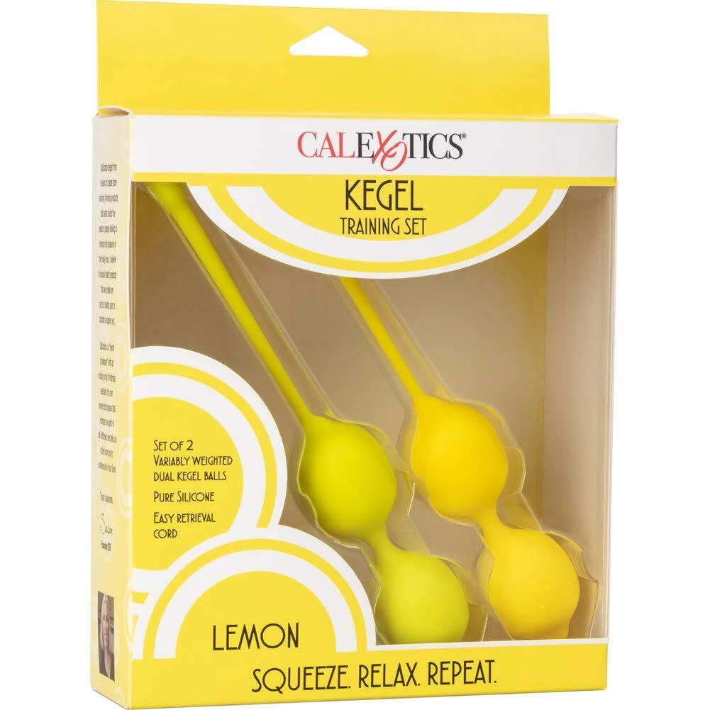 California Exotic Novelties Kegel Training Set Ben Wa Balls 18 California Exotic Novelties Kegel Training Set Ben Wa Balls