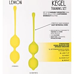 California Exotic Novelties Kegel Training Set Ben Wa Balls 35 California Exotic Novelties Kegel Training Set Ben Wa Balls