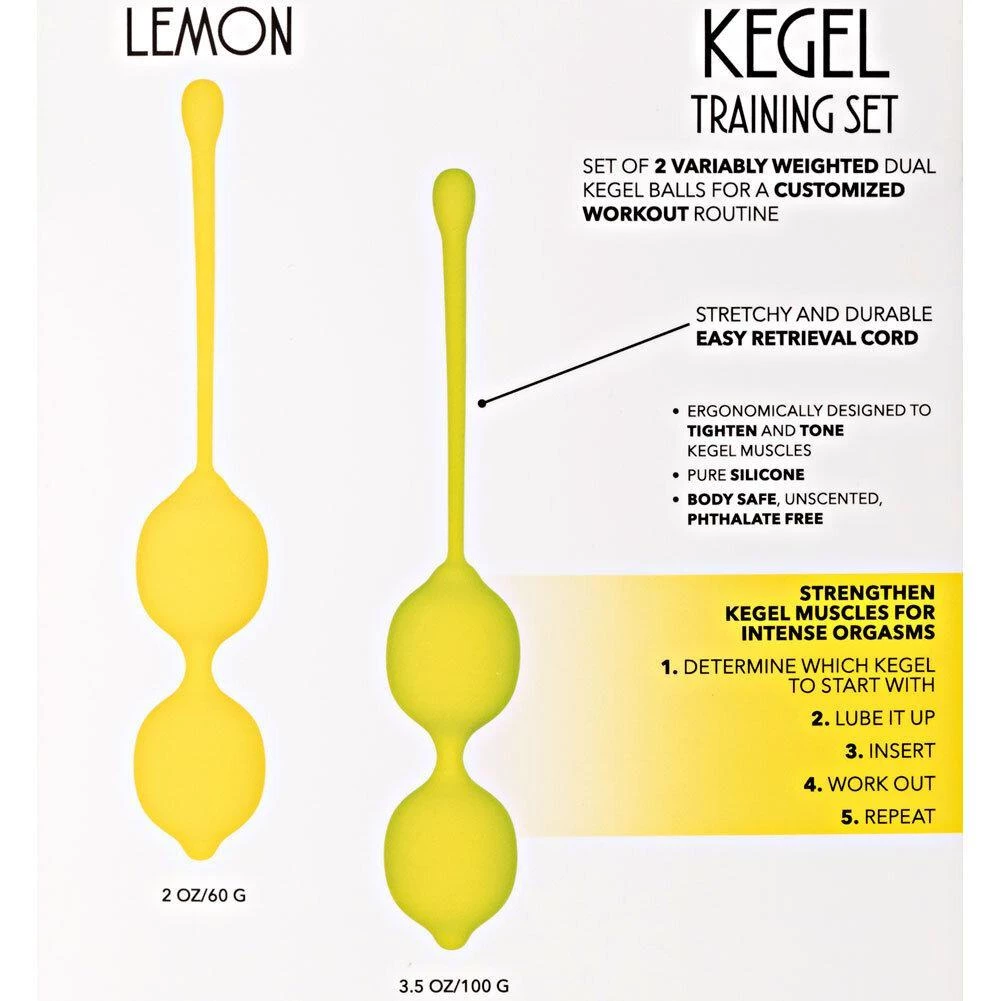 California Exotic Novelties Kegel Training Set Ben Wa Balls 19 California Exotic Novelties Kegel Training Set Ben Wa Balls