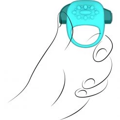 California Exotic Novelties Key Halo Penis Ring Vibrator Cock Rings