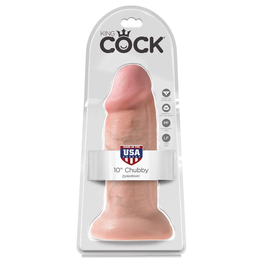 Pipedream Products Dildos King Cock 10 Inch Chubby Dildo 5 Pipedream Products Dildos King Cock 10 Inch Chubby Dildo