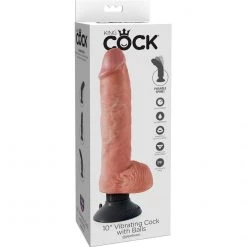 Pipedream Products Dildos King Cock 10 Inch Vibrating Dildo