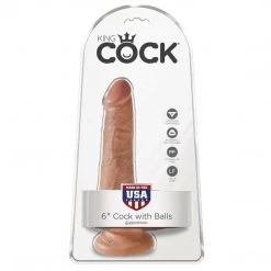 Pipedream Products Dildos King Cock 6 Inch Realistic Dildo