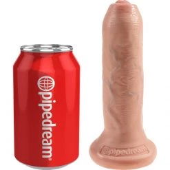 Pipedream Products Dildos King Cock 6 Inch Realistic Uncut Dildo