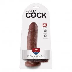 Pipedream Products Dildos King Cock 7 Inch Cock With Balls