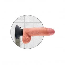 Pipedream Products King Cock 7 Inch Suction Cup Vibrating Dildo