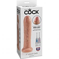Pipedream Products King Cock 7 Inch Uncut Dildo Dildos