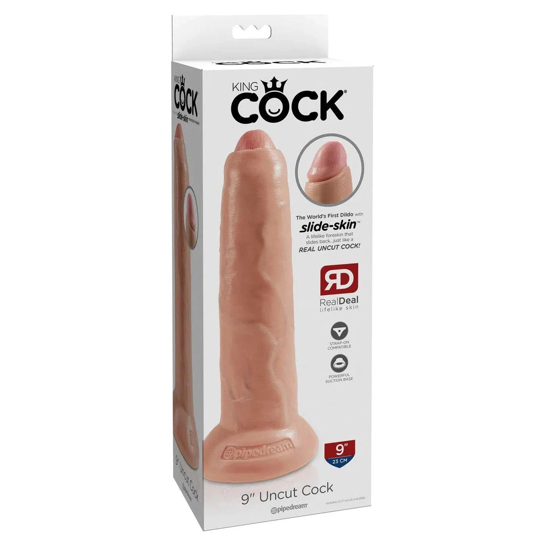 Pipedream Products King Cock 9 Inch Large Realistic Dildo Dildos 5 Pipedream Products King Cock 9 Inch Large Realistic Dildo Dildos