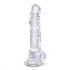 Pipedream Products King Cock Clear Cock With Balls Dildos