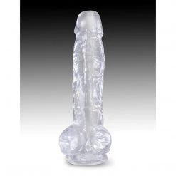 Pipedream Products King Cock Clear Cock With Balls Dildos