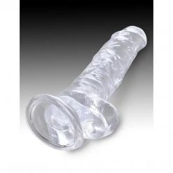 Pipedream Products King Cock Clear Cock With Balls Dildos