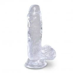Pipedream Products King Cock Clear Cock With Balls Dildos