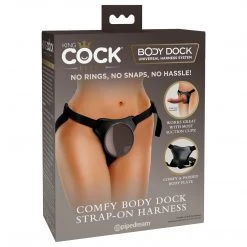 Pipedream Products Dildos King Cock Comfy Body Dock Strap-On Harness
