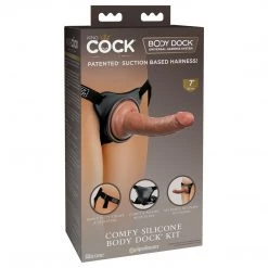 Pipedream Products Dildos King Cock Comfy Silicone Body Dock Kit