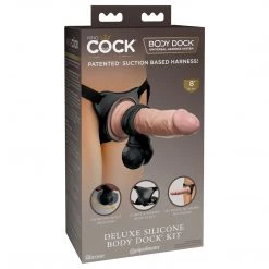 Pipedream Products King Cock Deluxe Silicone Body Dock Kit Dildos