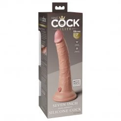 Pipedream Products King Cock Elite 7 Inch Dual Density Silicone Dildo