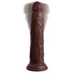 Pipedream Products King Cock Elite 9 Inch Dual Density Vibrating Silicone Dildo Dildos