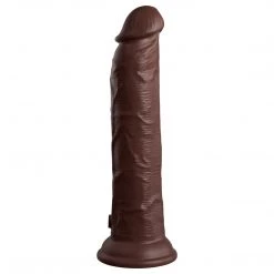 Pipedream Products King Cock Elite 9 Inch Dual Density Vibrating Silicone Dildo Dildos