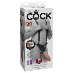 Pipedream Products Dildos King Cock Hollow Dildo Strap On 17 Pipedream Products Dildos King Cock Hollow Dildo Strap On